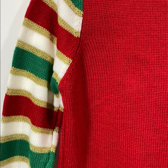 United States Sweater XMas Santa Elf Sweater New - Picture 7 of 12